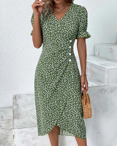 Charming Floral Dress | Midi