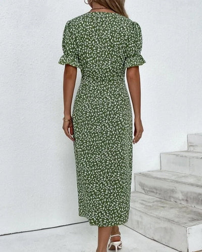 Charming Floral Dress | Midi