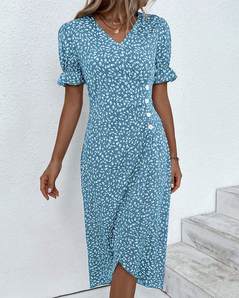 Charming Floral Dress | Midi