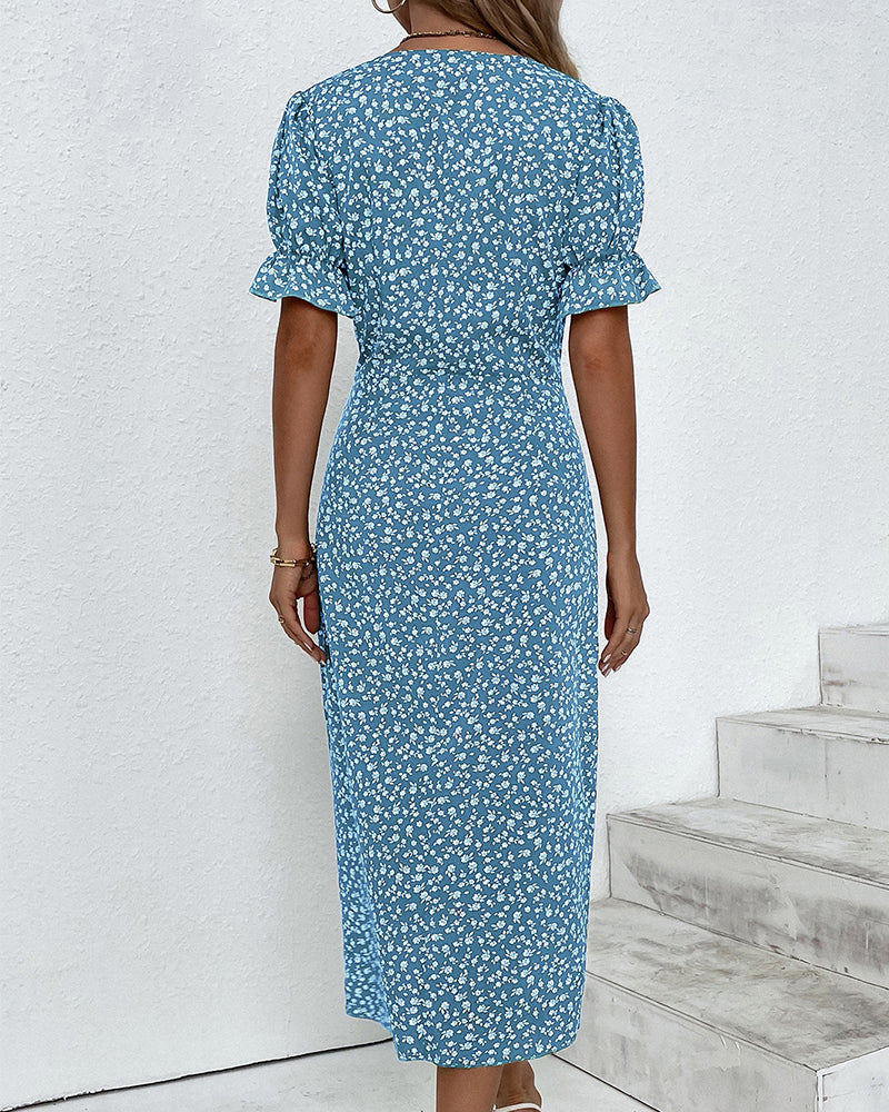 Charming Floral Dress | Midi