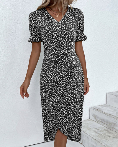 Charming Floral Dress | Midi