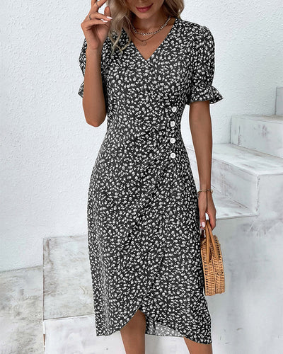 Charming Floral Dress | Midi