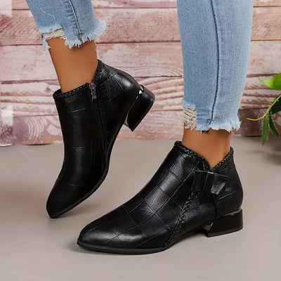 Fashionable Low Heel Ankle Shoes | Women
