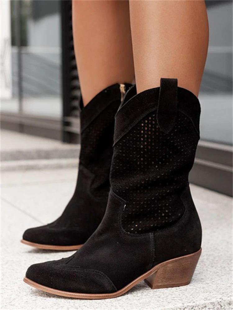Elegant Western Women Cowboy Boots