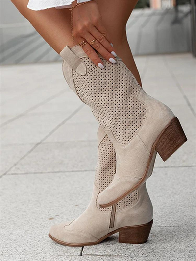 Elegant Western Women Cowboy Boots