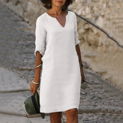 Classic 3/4 Sleeve Dress | Mini