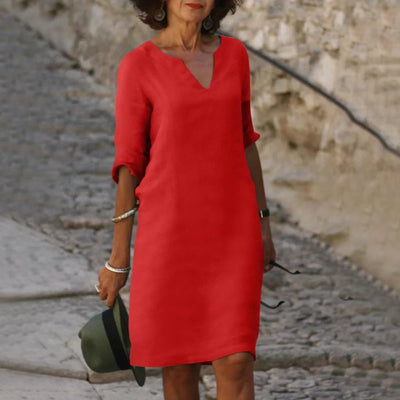 Classic 3/4 Sleeve Dress | Mini