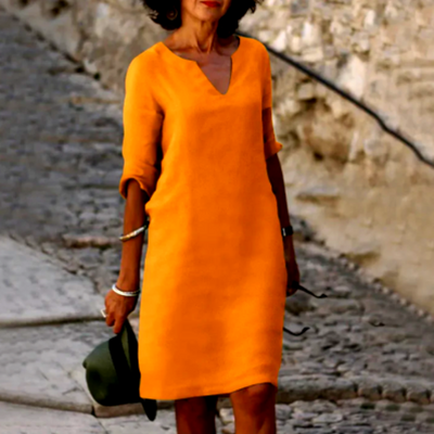Classic 3/4 Sleeve Dress | Mini