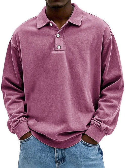 Casual Polo Shirt | Longsleeve Colar Shirt