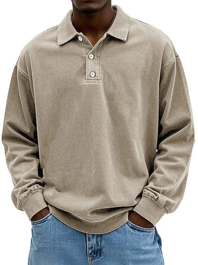 Casual Polo Shirt | Longsleeve Colar Shirt