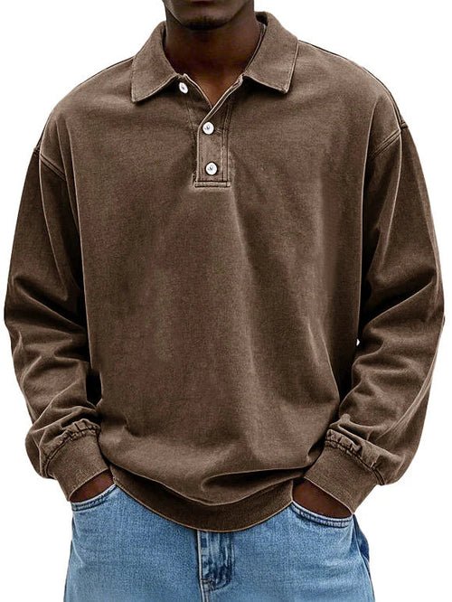 Casual Polo Shirt | Longsleeve Colar Shirt