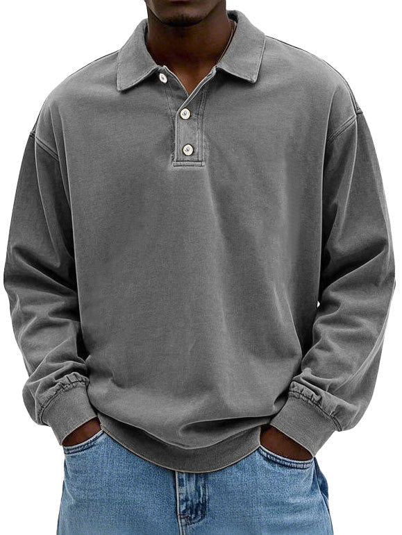 Casual Polo Shirt | Longsleeve Colar Shirt