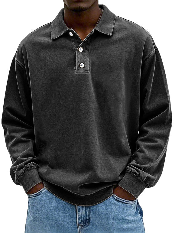 Casual Polo Shirt | Longsleeve Colar Shirt
