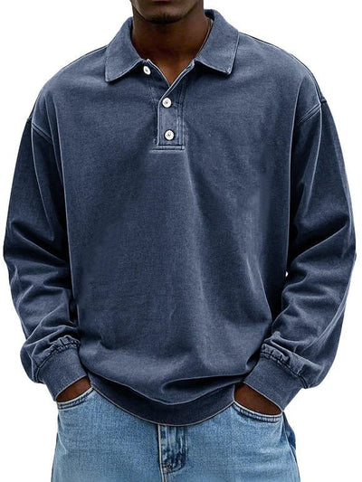 Casual Polo Shirt | Longsleeve Colar Shirt