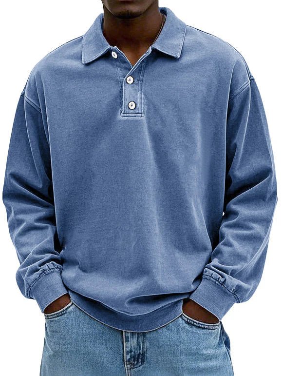 Casual Polo Shirt | Longsleeve Colar Shirt