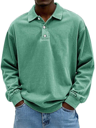 Casual Polo Shirt | Longsleeve Colar Shirt