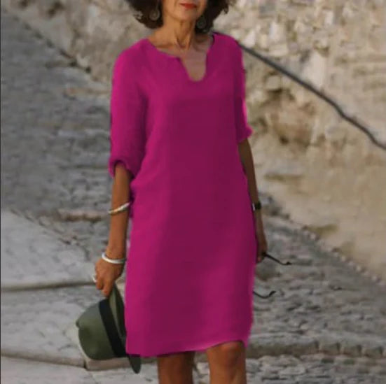 Classic 3/4 Sleeve Dress | Mini