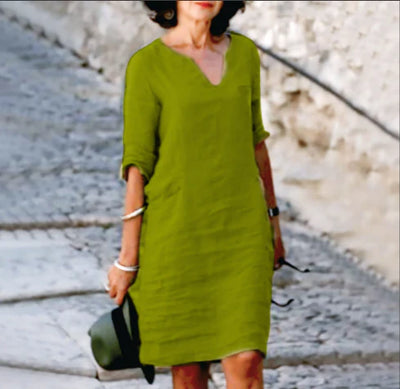 Classic 3/4 Sleeve Dress | Mini