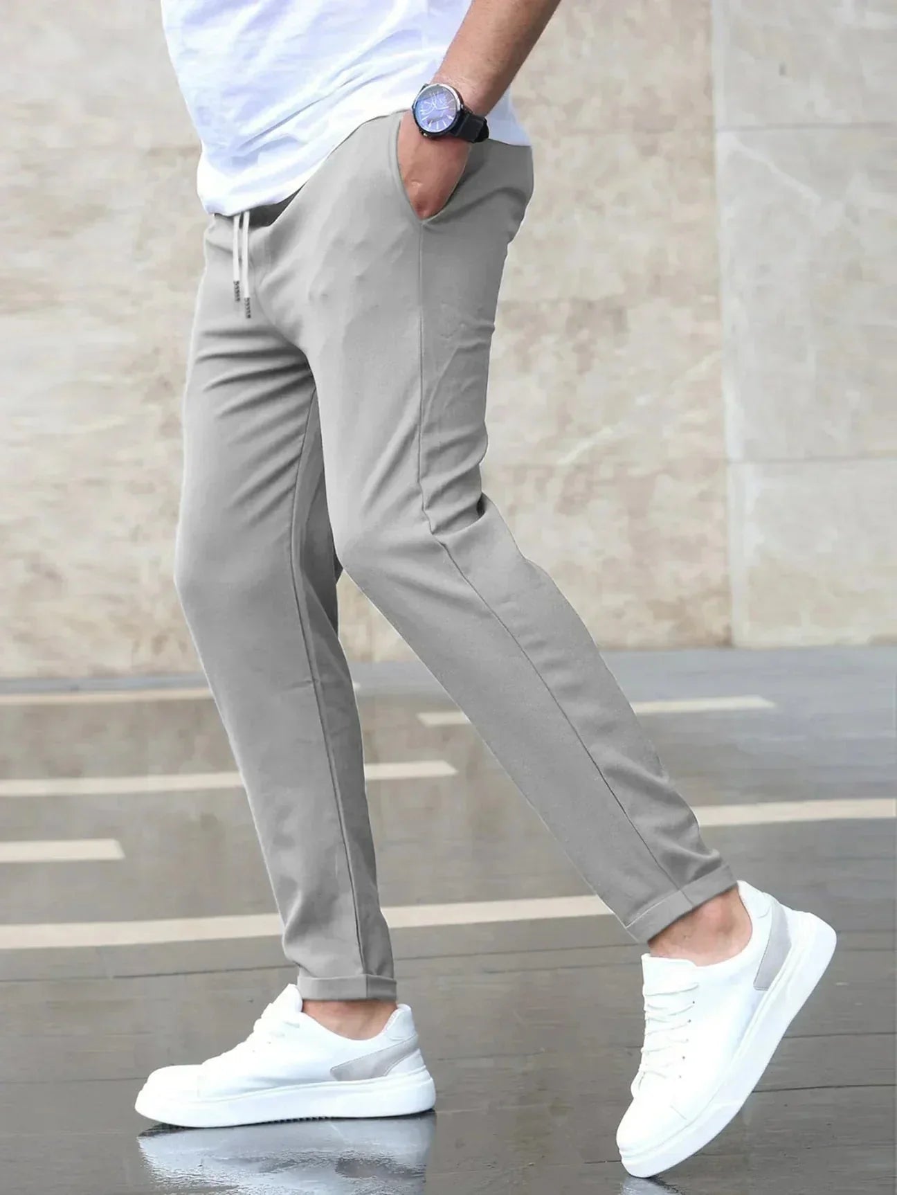 Casual Slim-Fit Joggers